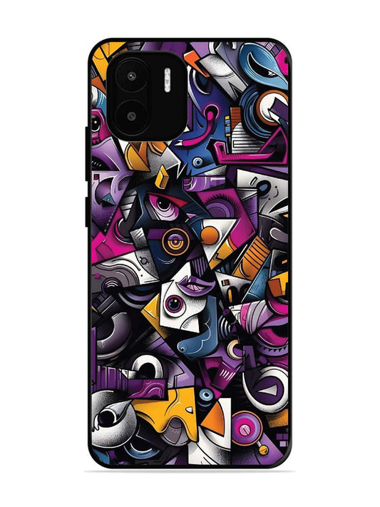 XIAOMI Redmi A2 Abstract Geometric Graffiti Chaos