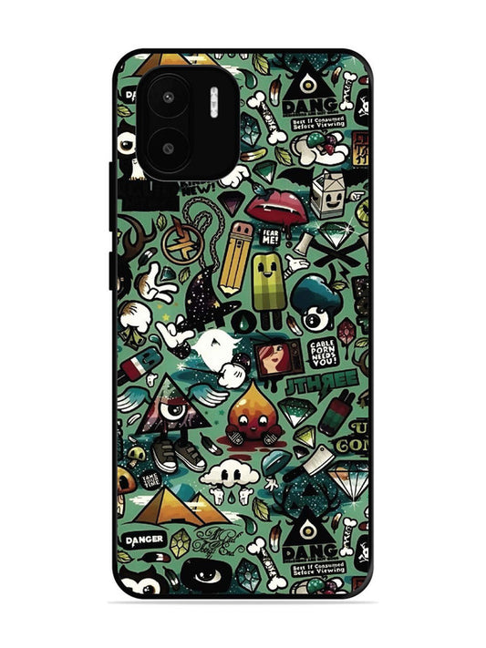 XIAOMI Redmi A2 Pop Art Doodle Graffiti Collage