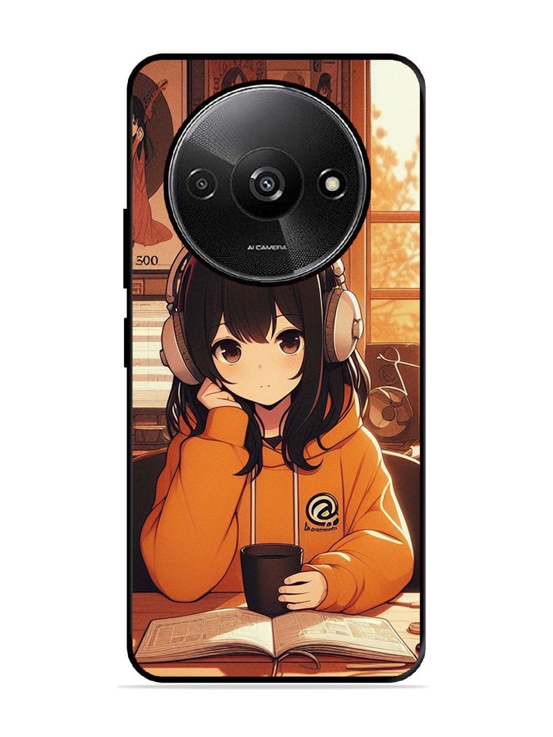 Xiaomi Redmi A3 2024 Cute Girl listening Music