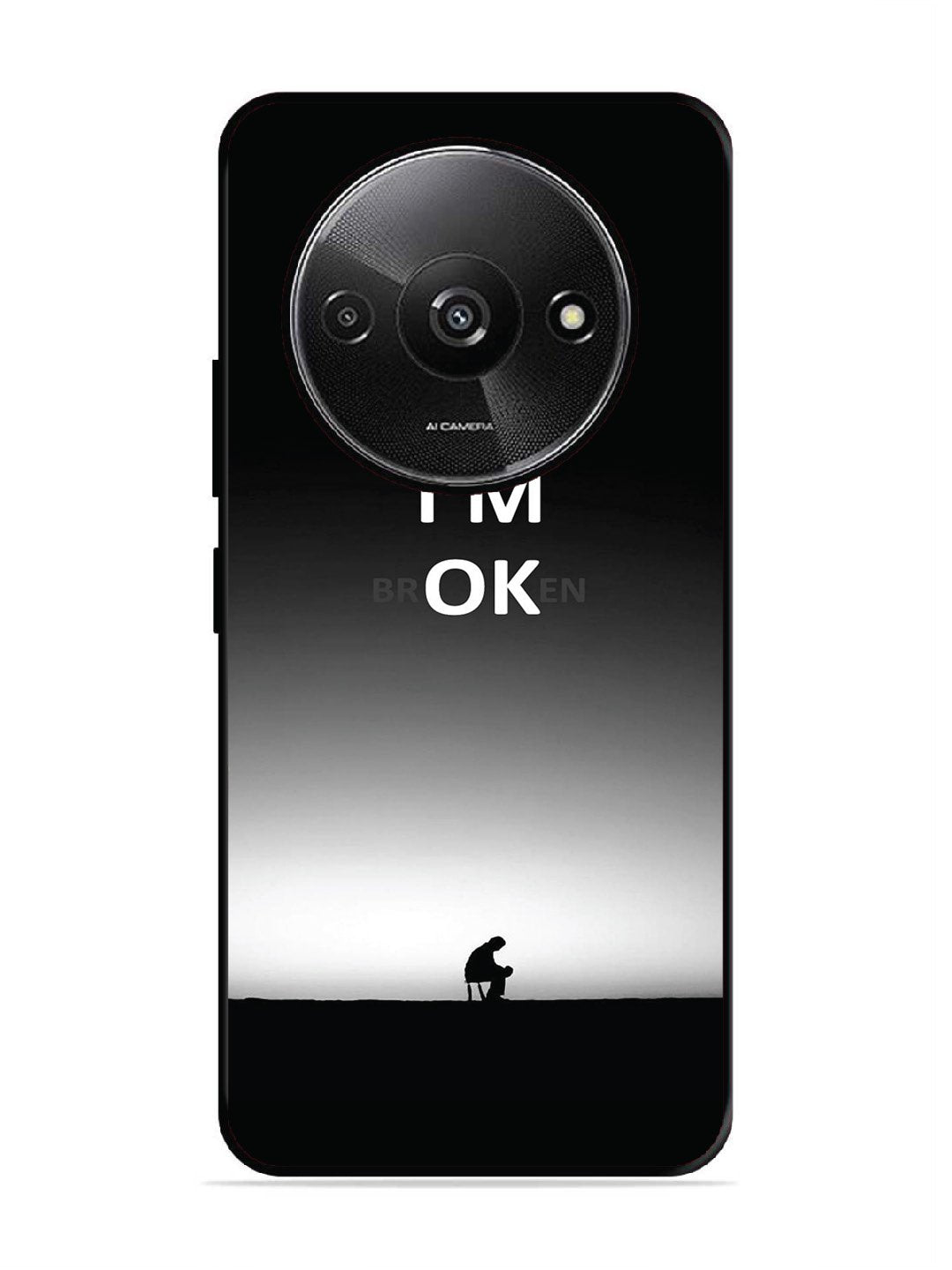 Xiaomi Redmi A3 2024 I'm Broken A man on Chair Alone