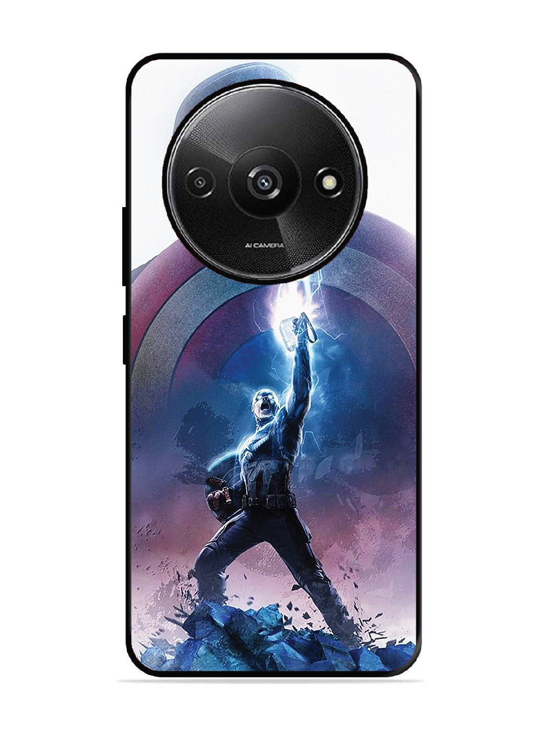 Xiaomi Redmi A3 2024 captain-america-thor-hammer-lightning
