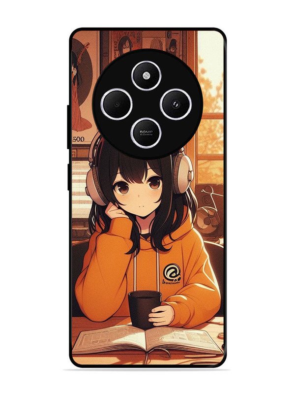 Xiaomi Redmi A4 5g Cute Girl listening Music