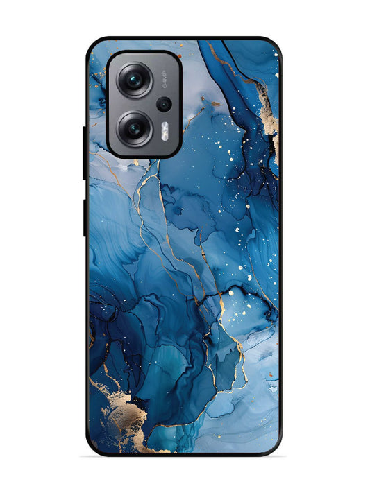 Xiaomi Redmi K50I 5G Oceanic Pattern with Golden Sprinkles