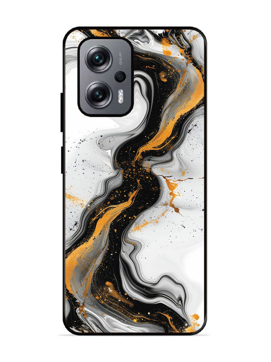 Xiaomi Redmi K50I 5G Black And Golden Marble Essence
