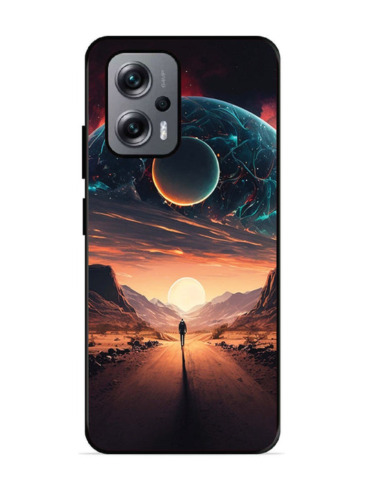 Xiaomi Redmi K50I 5G Sunset with space scene
