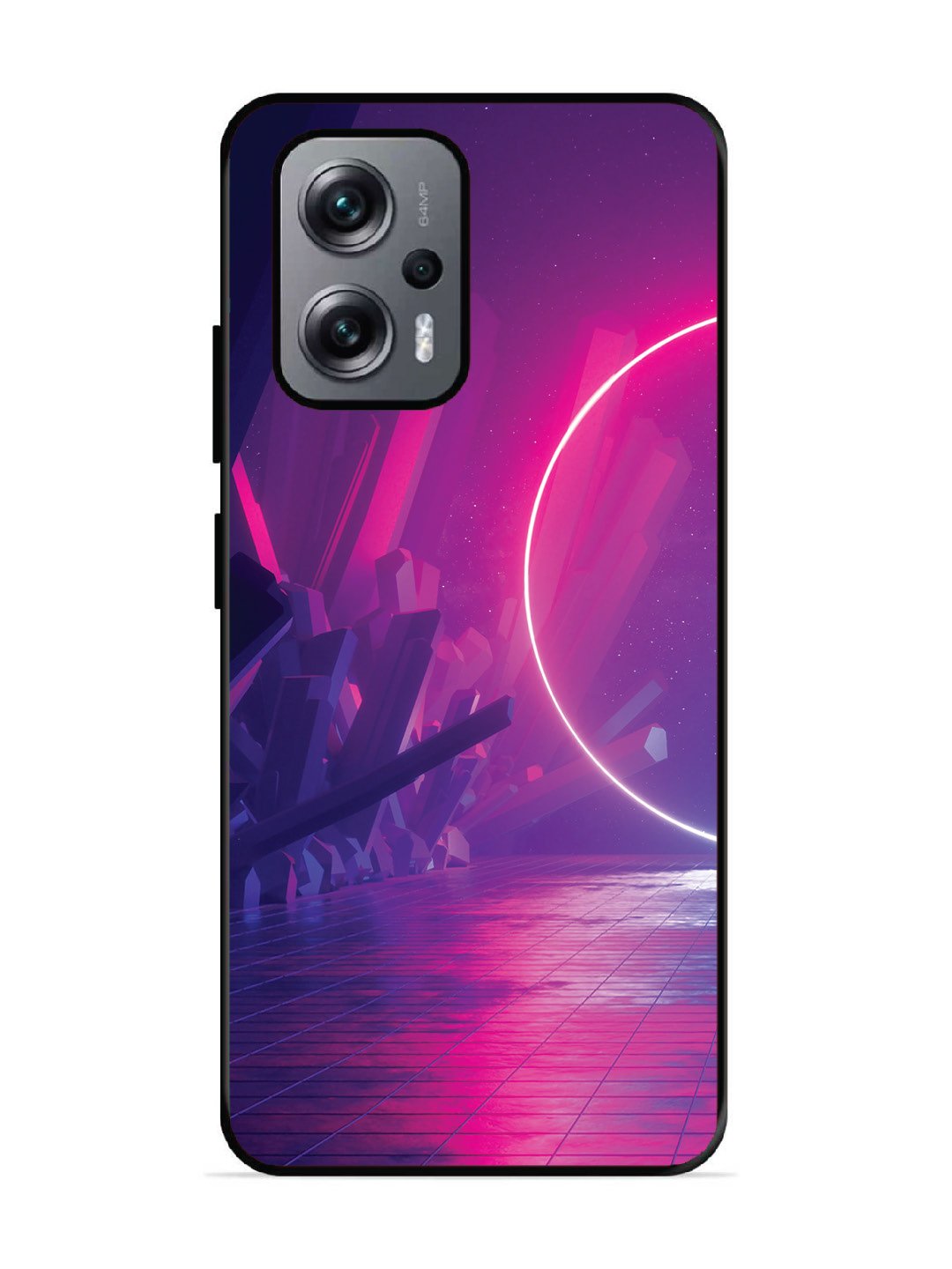 Xiaomi Redmi K50I 5G abstract with Neon Light