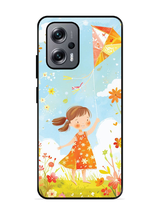 Xiaomi Redmi K50I 5G Little Girl Kite Flying