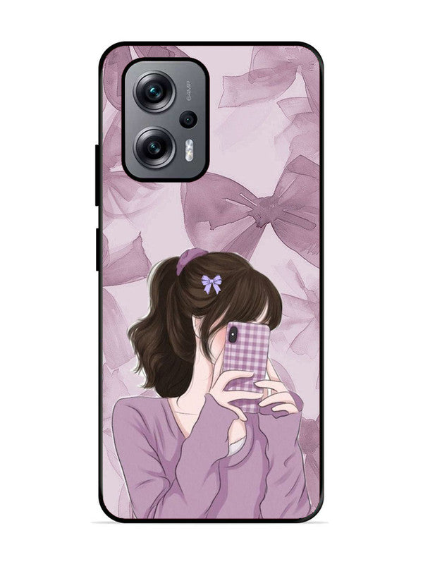 XIAOMI Redmi K50i 5G Pinky Girl taking selfie