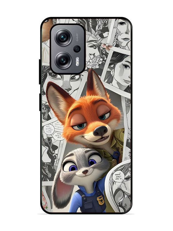 XIAOMI Redmi K50i 5G Cute Nick wilde and judy hopps