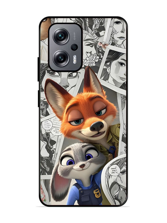XIAOMI Redmi K50i 5G Cute Nick wilde and judy hopps