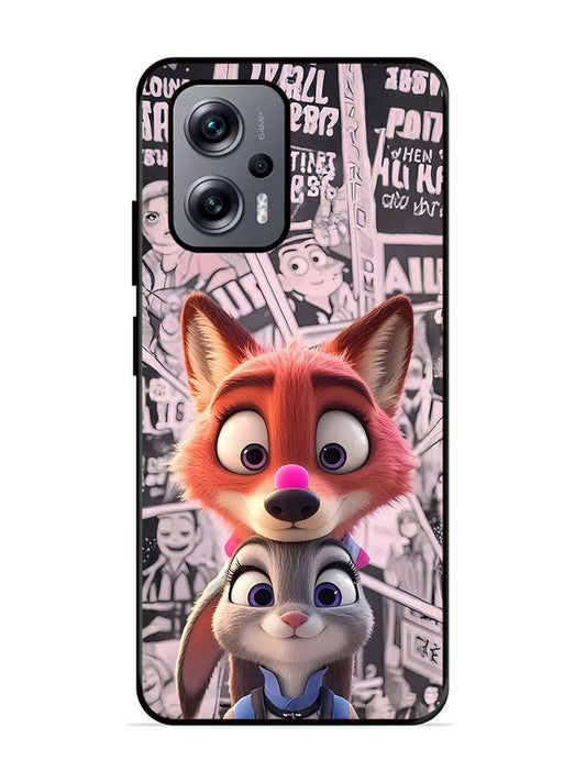 XIAOMI Redmi K50i 5G Cute Nick wilde and judy hopps 2