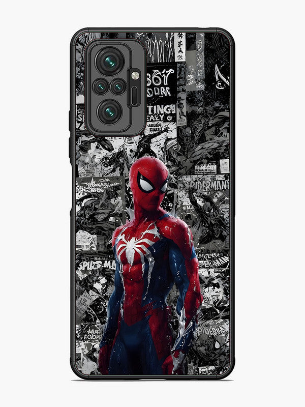 XIAOMI Redmi Note 10 Pro Spiderman Highlighted on News Paper