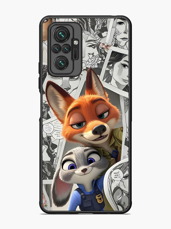 XIAOMI Redmi Note 10 Pro Cute Nick wilde and judy hopps