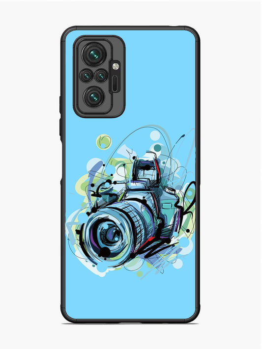 Xiaomi Redmi NOTE 10 PRO Camera Blue Background