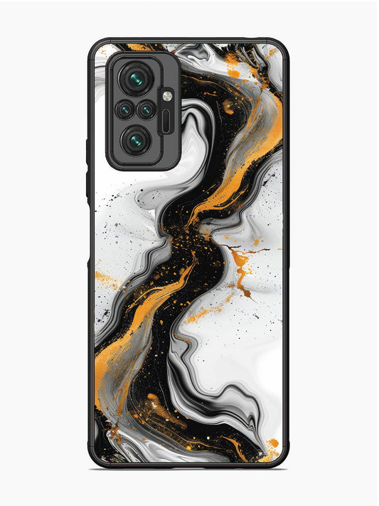 Xiaomi Redmi NOTE 10 PRO Black And Golden Marble Essence