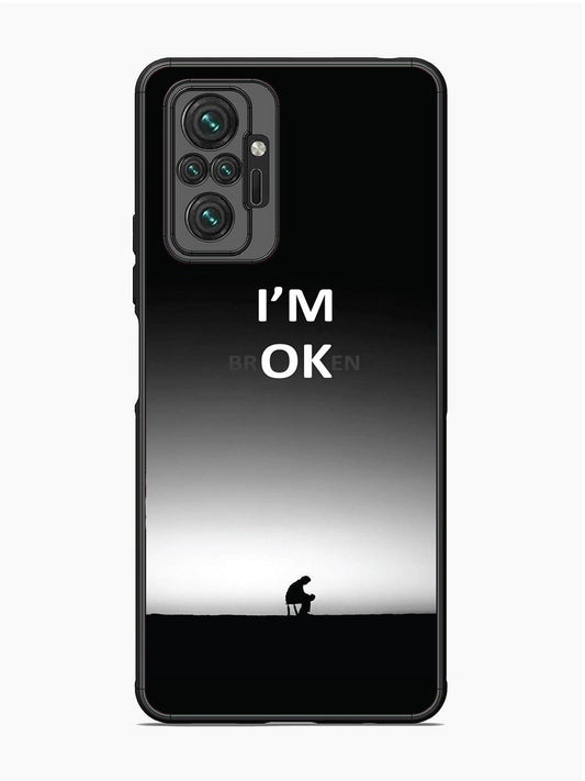 Xiaomi Redmi NOTE 10 PRO I'm Broken A man on Chair Alone