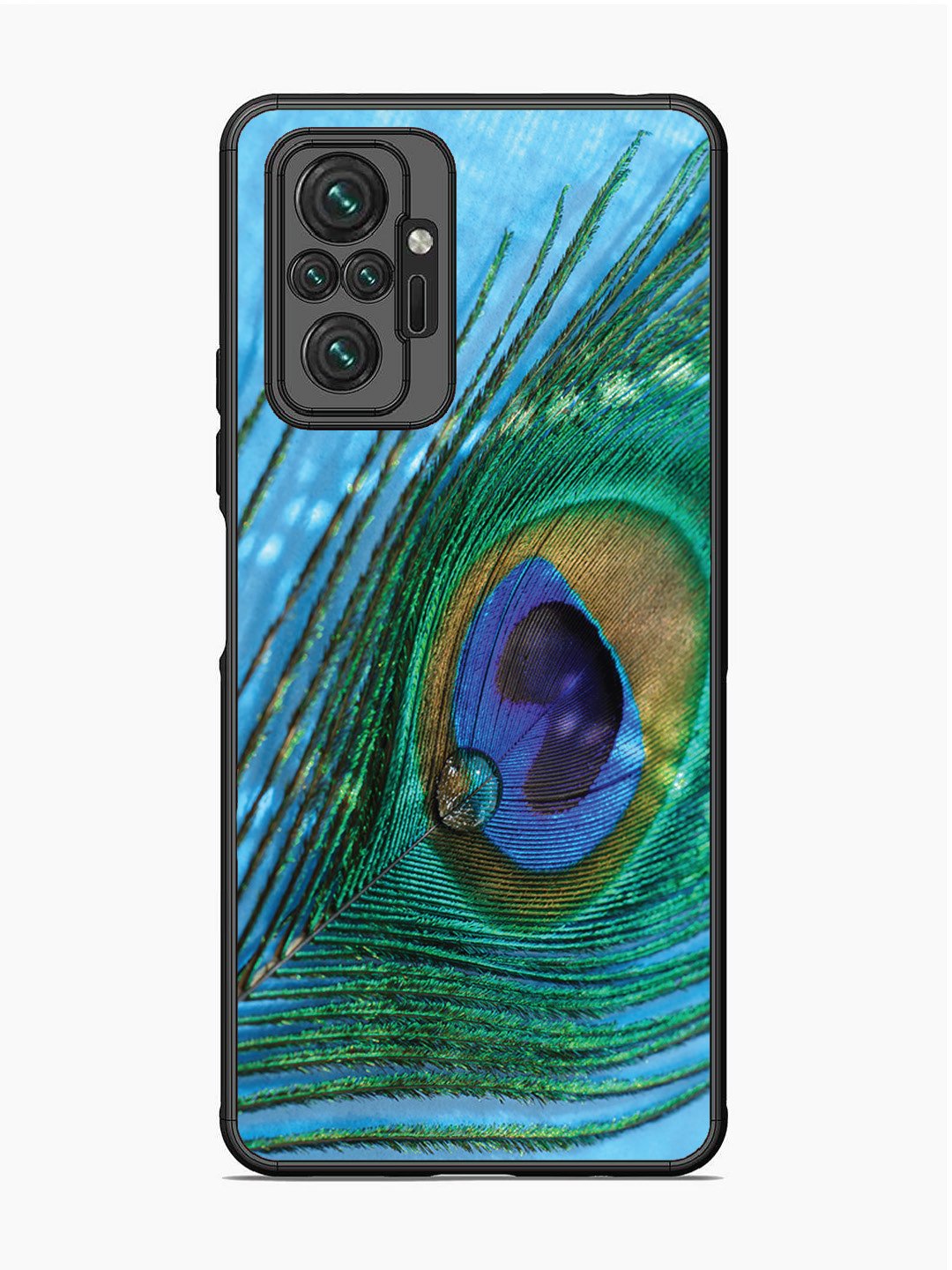 Xiaomi Redmi NOTE 10 PRO A drop on Peacock Feather
