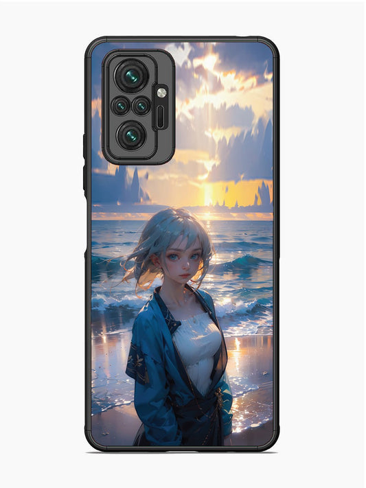 Xiaomi Redmi NOTE 10 PRO Anime Girl Beach Ocean Waves