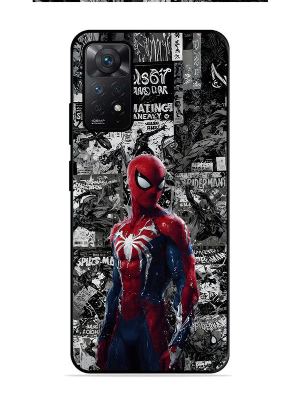 XIAOMI Redmi Note 11 4G Spiderman Highlighted on News Paper