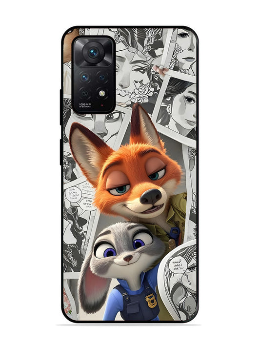 XIAOMI Redmi Note 11 4G Cute Nick wilde and judy hopps