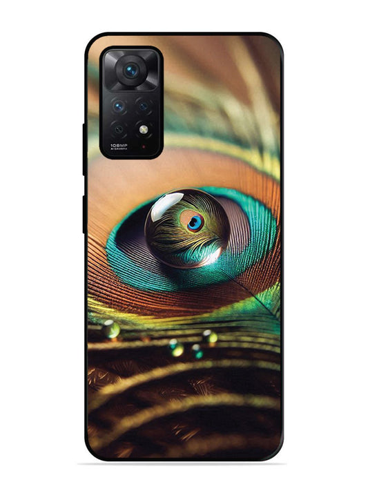 Xiaomi Redmi Note 11 5G Water Drop On Peacock Feather
