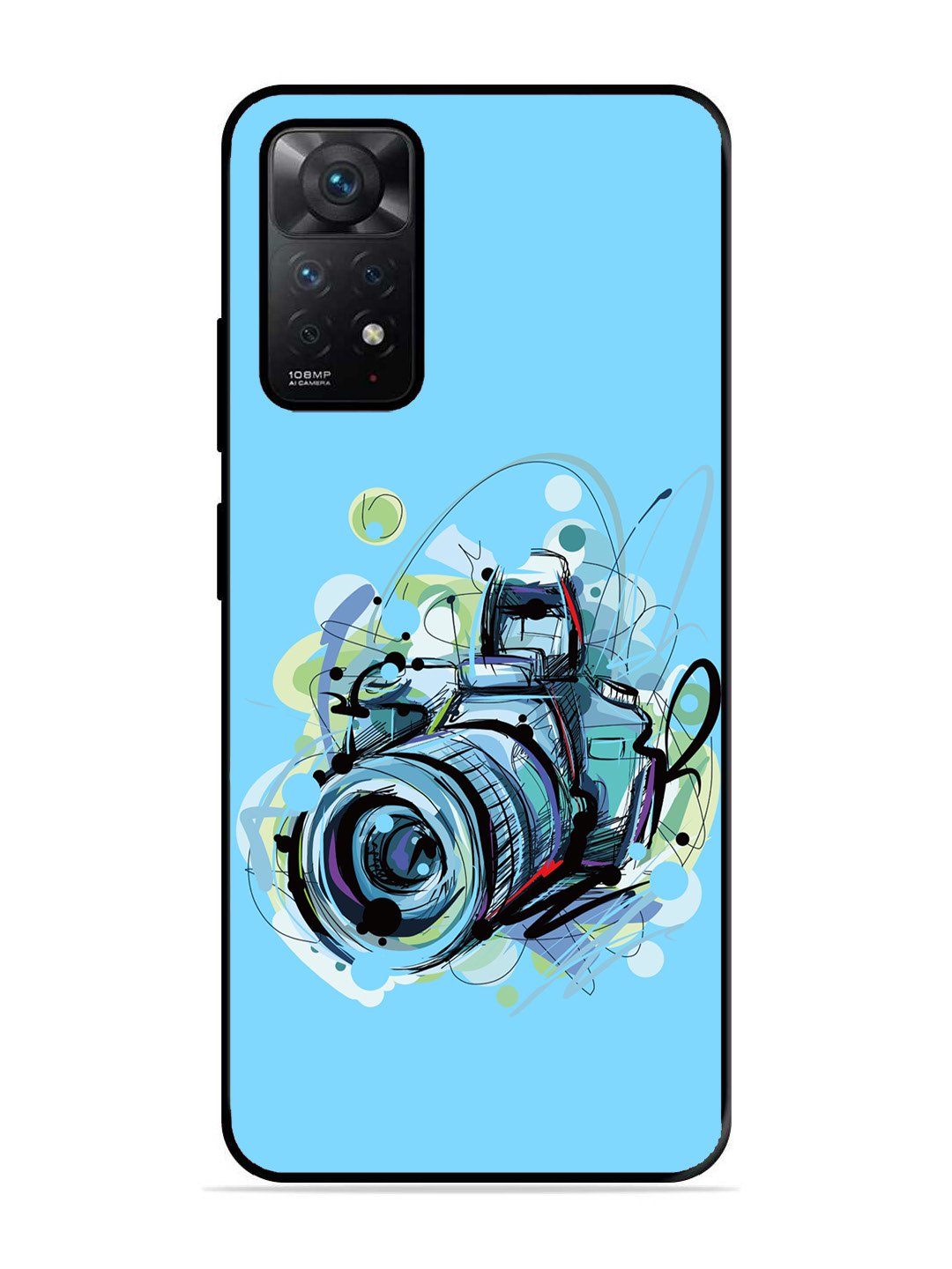 Xiaomi Redmi NOTE 11 PRO 5G Camera Blue Background