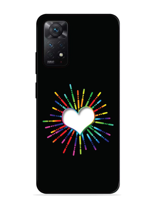 Xiaomi Redmi NOTE 11 PRO 5G Colourful Heart on Black