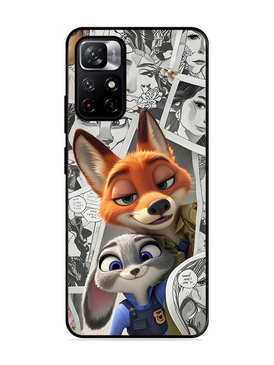 XIAOMI Redmi Note 11T 5G Cute Nick wilde and judy hopps