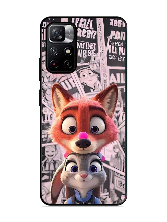 XIAOMI Redmi Note 11T 5G Cute Nick wilde and judy hopps 2