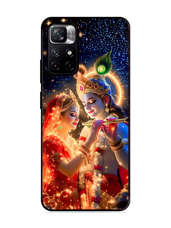 XIAOMI Redmi Note 11T 5G Radha Krishna posing with flute