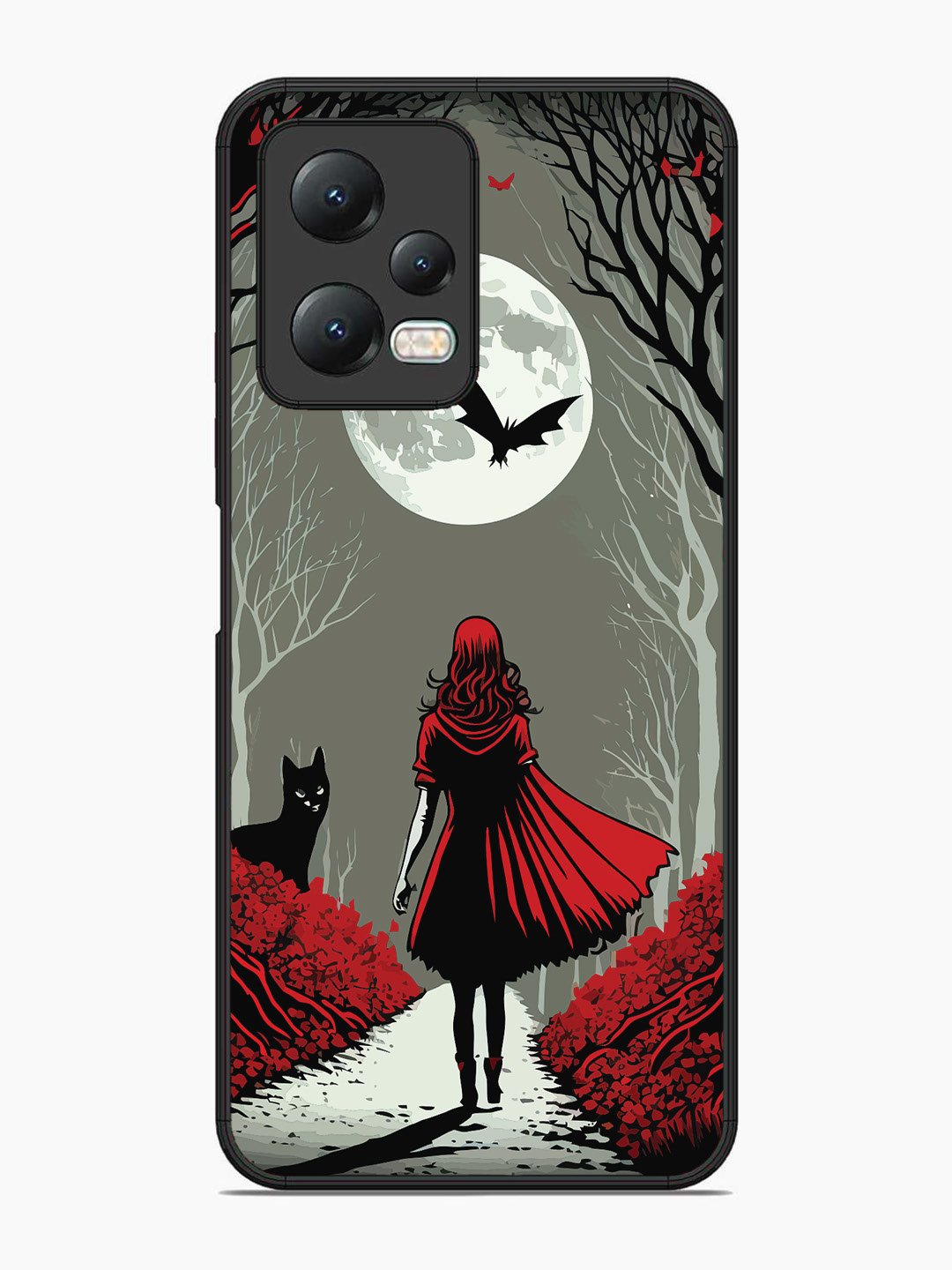Xiaomi Redmi Note 12 5G Scarlet Girl in Red Forest