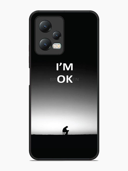 Xiaomi Redmi Note 12 5G I'm Broken A man on Chair Alone
