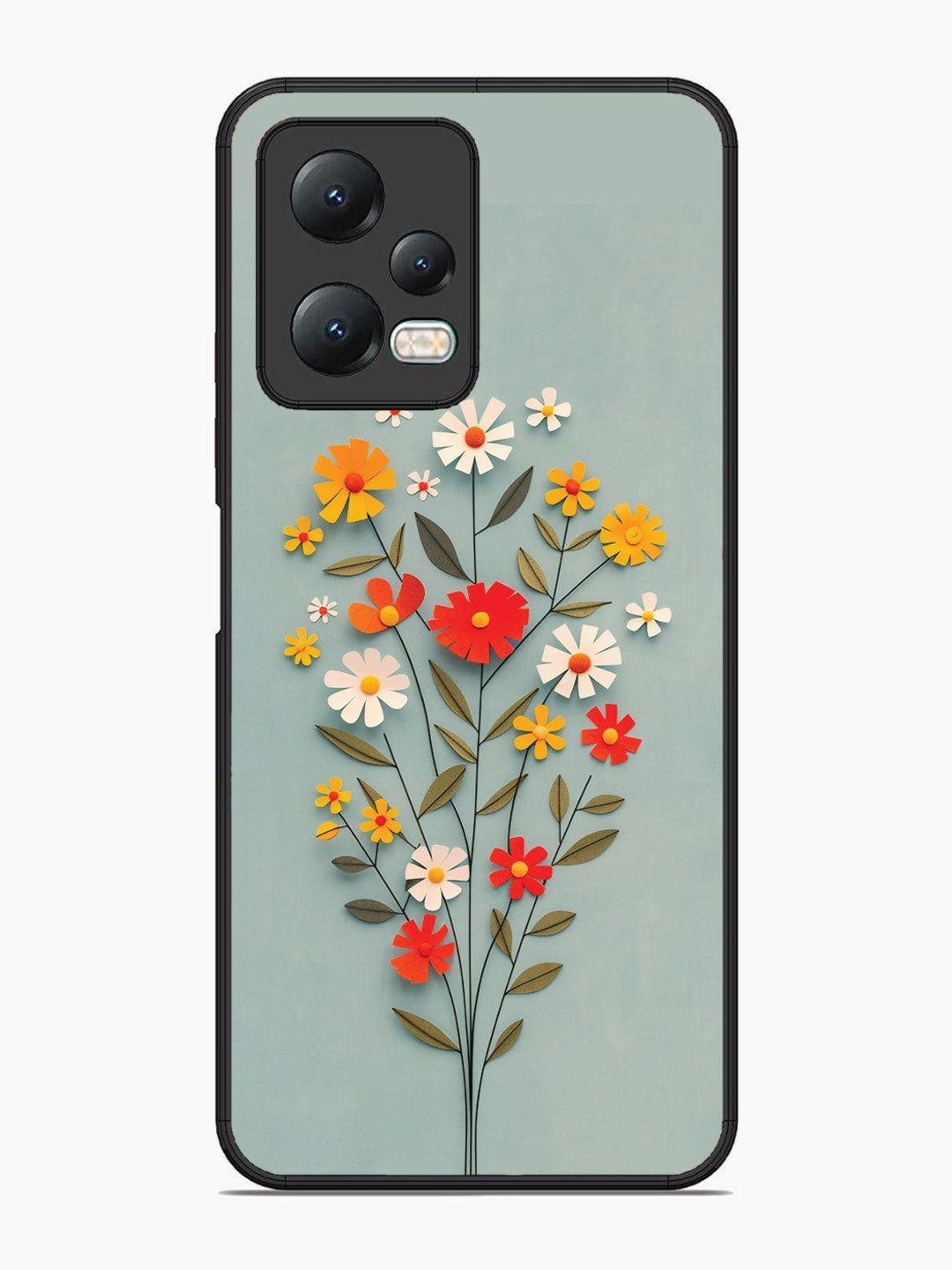Xiaomi Redmi Note 12 5G Paper Flowers