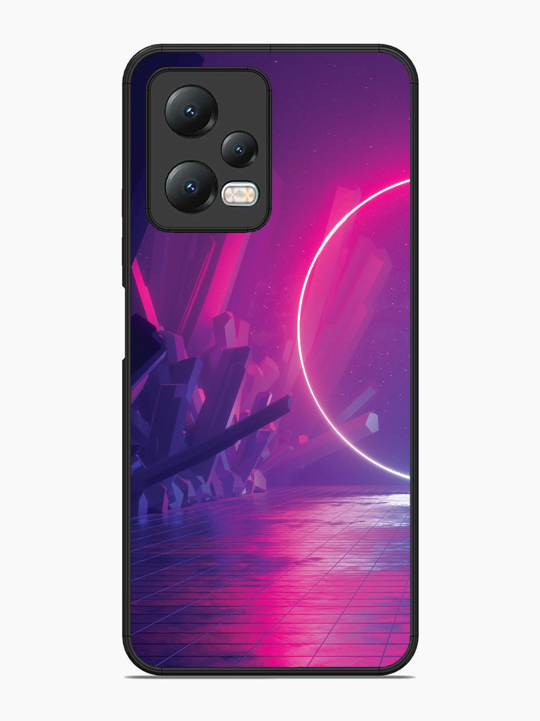 Xiaomi Redmi Note 12 5G abstract with Neon Light