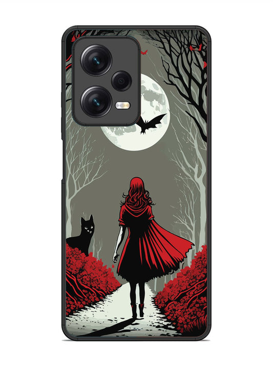Xiaomi Redmi Note 12 Pro 5G Scarlet Girl in Red Forest