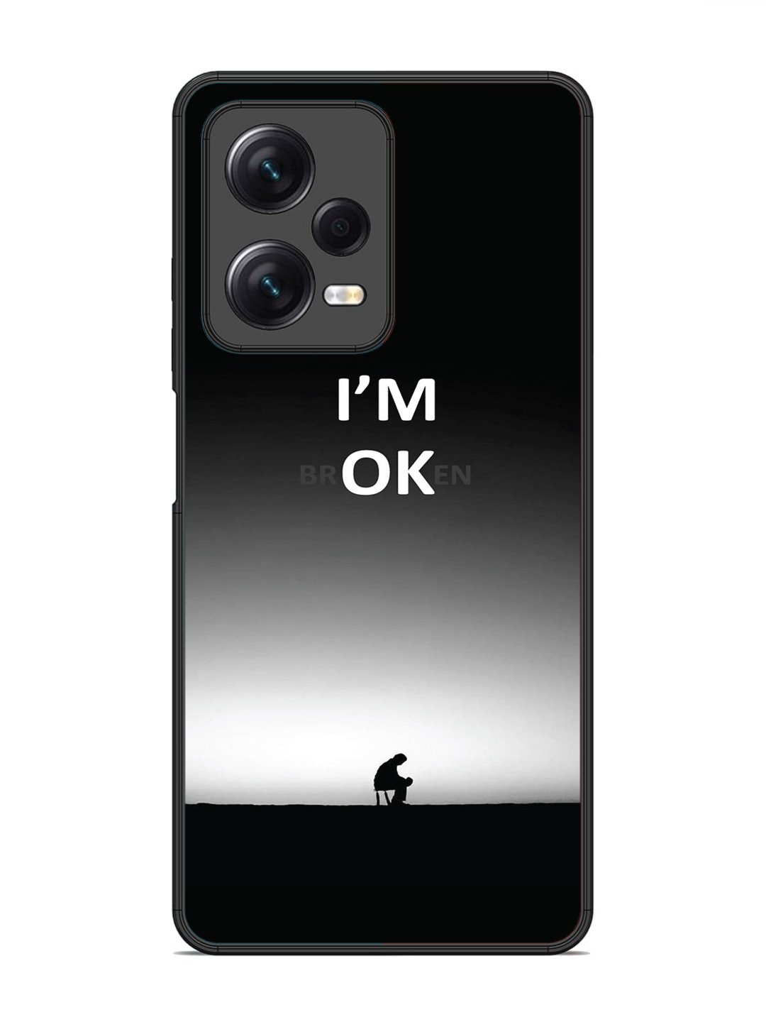 Xiaomi Redmi Note 12 Pro 5G I'm Broken A man on Chair Alone