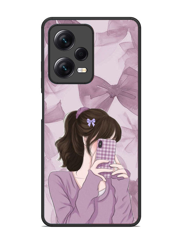 XIAOMI Redmi Note 12 Pro 5G Pinky Girl taking selfie