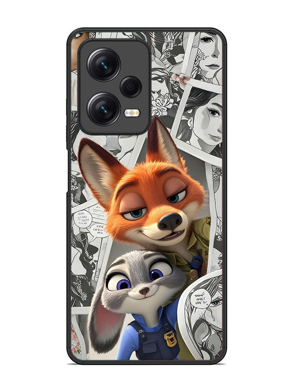 XIAOMI Redmi Note 12 Pro 5G Cute Nick wilde and judy hopps