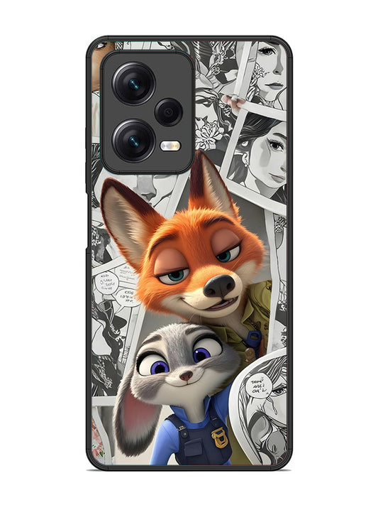 XIAOMI Redmi Note 12 Pro 5G Cute Nick wilde and judy hopps