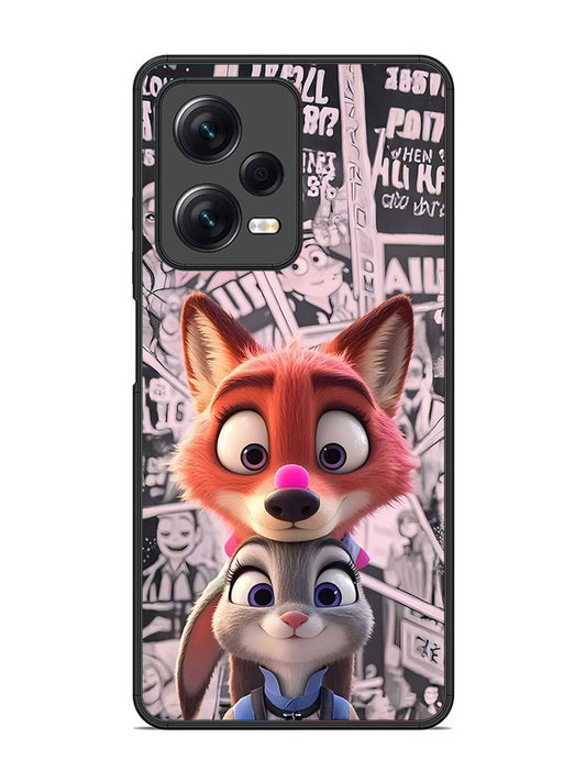 XIAOMI Redmi Note 12 Pro 5G Cute Nick wilde and judy hopps 2