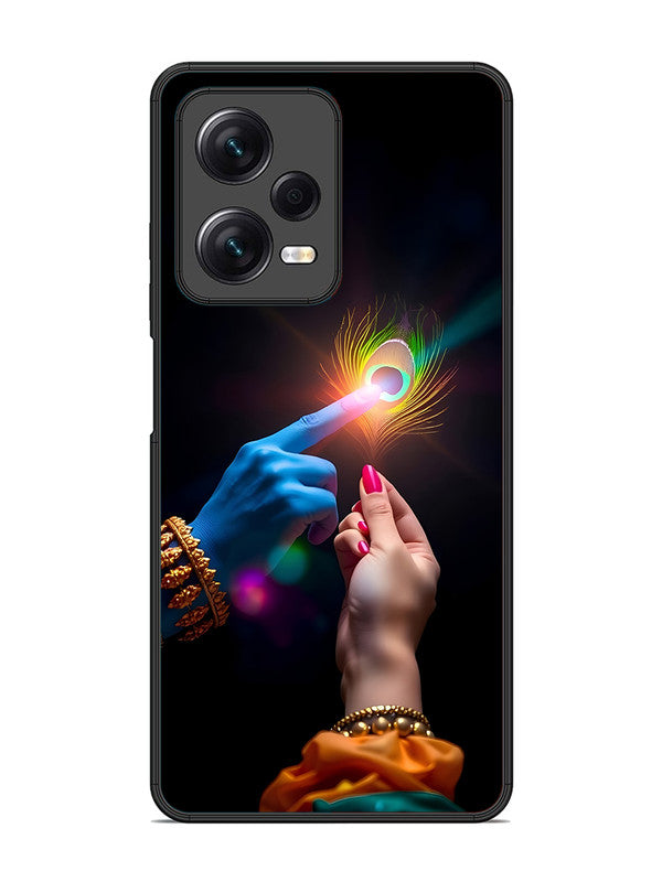 XIAOMI Redmi Note 12 Pro 5G Radha Krishna touching feather