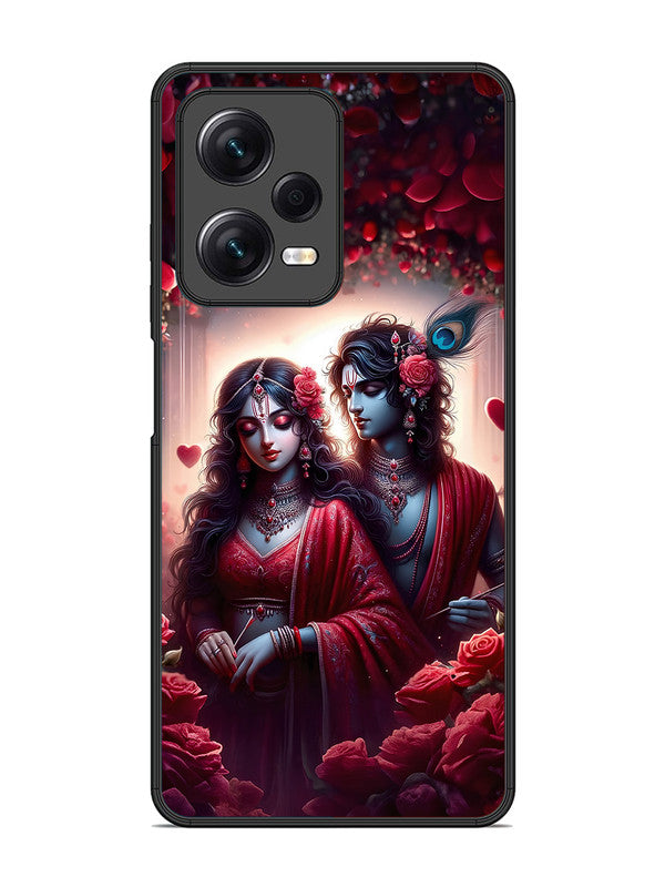 XIAOMI Redmi Note 12 Pro 5G Couples in Red theme like Radha Krishna
