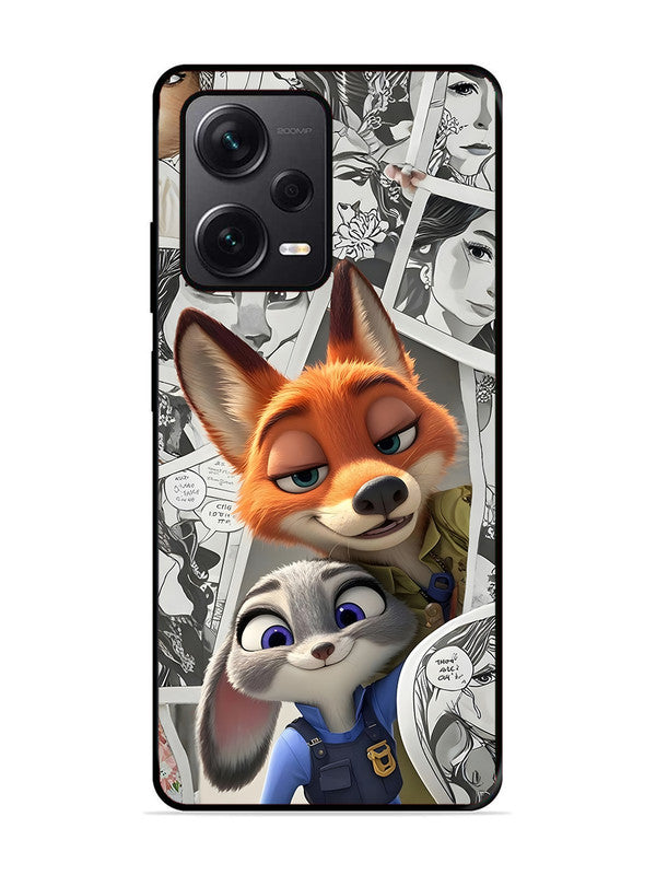 XIAOMI Redmi Note 12 Pro Plus 5G Cute Nick wilde and judy hopps
