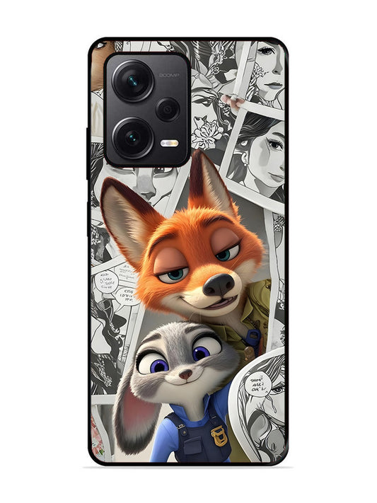 XIAOMI Redmi Note 12 Pro Plus 5G Cute Nick wilde and judy hopps
