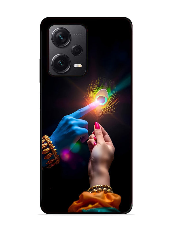 XIAOMI Redmi Note 12 Pro Plus 5G Radha Krishna touching feather