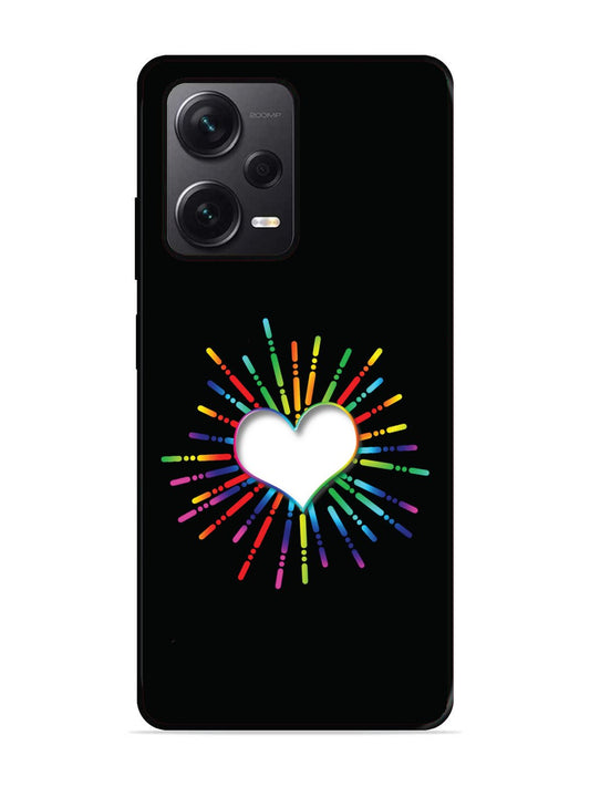Xiaomi Redmi NOTE 12 PRO PLUS 5g Colourful Heart on Black
