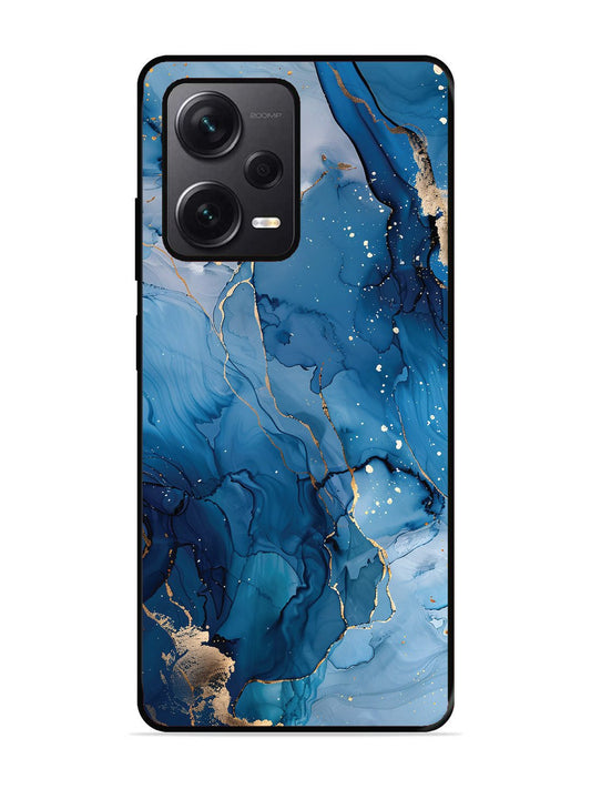 Xiaomi Redmi NOTE 12 PRO PLUS 5g Oceanic Pattern with Golden Sprinkles