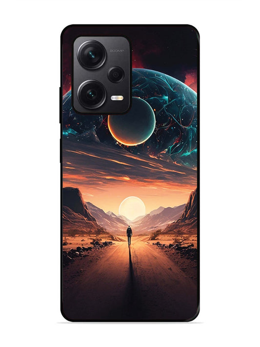 Xiaomi Redmi NOTE 12 PRO PLUS 5g Sunset with space scene