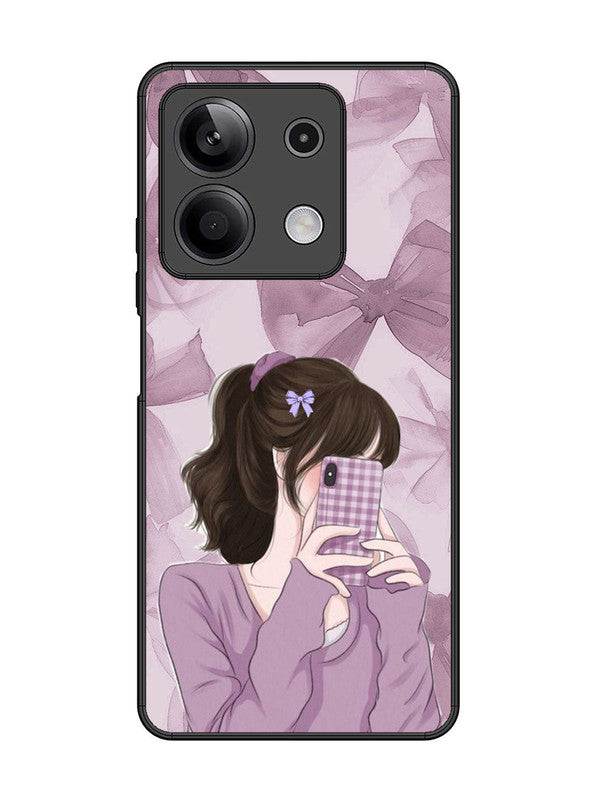 XIAOMI Redmi Note 13 5G Pinky Girl taking selfie