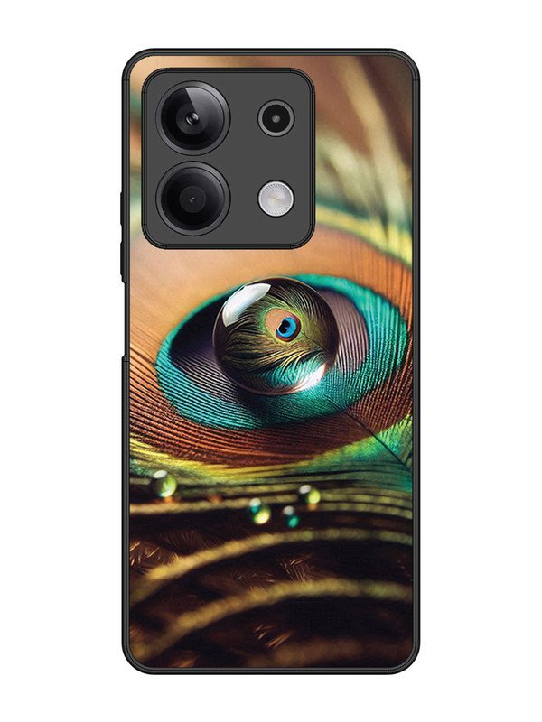 Xiaomi Redmi Note 13 5G Water Drop On Peacock Feather